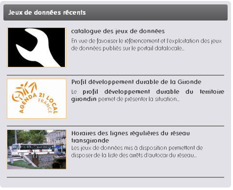 Plateforme de mise à disposition des données publiques (datalocale.fr) de la Gironde et de l'Aquitaine | actions de concertation citoyenne | Scoop.it