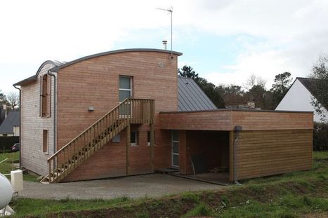 [Inspiration] Faible consommation énergétique pour une maison bois béton dans le Finistère | Build Green, pour un habitat écologique | Scoop.it