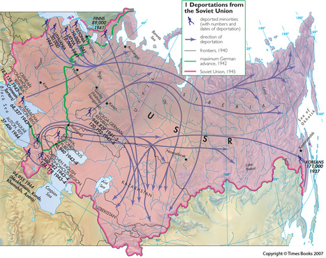 Stalin’s Ethnic Deportations—and the Gerrymandered Ethnic Map | SoRo class | Scoop.it