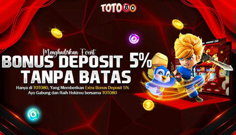 Situs Togel Online Bonus Setiap deposit 5% Tanpa Batas. | Casino | Scoop.it