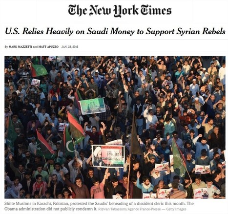 Pr le financement des rebelles en #Syrie, les #US sont fortement dépendants de l’argent saoudien [New York Times] | Infos en français | Scoop.it