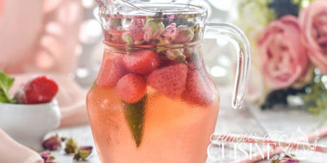 eau parfumée aux fraises et roses | recettes du ramadan  وصفات رمضان أطباق رمضان مطبخ رمضان | Scoop.it