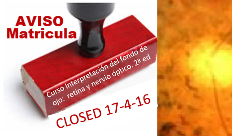 Curso Interpretación del fondo de ojo: retina y nervio óptico 2ª Edición | Formación Optometristas 2.0 | Scoop.it
