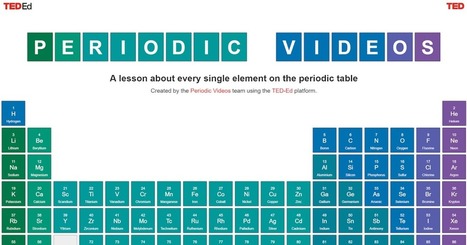 Free Technology for Teachers: TED-Ed Lessons About Every Element on the Periodic Table | iPads, MakerEd and More  in Education | Scoop.it