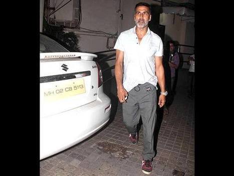 Just Hanging Out: Mr. Khiladi Aka Akshay Kumar In Casuals | Celebrity Fashion Trends | Scoop.it