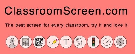 ClassroomScreen: Great Resource - Educator tools all in one location - random names, timers, QR codes, and more! via Lori Gracey | KILUVU | Scoop.it