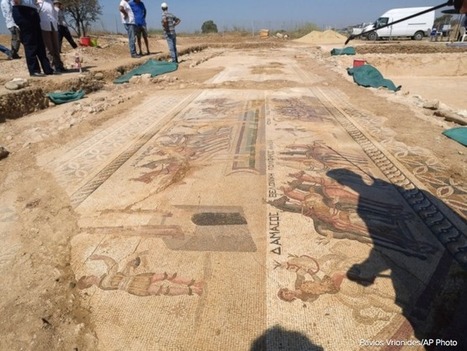 Une mosaïque exceptionnelle découverte à Chypre | Aux origines | Scoop.it
