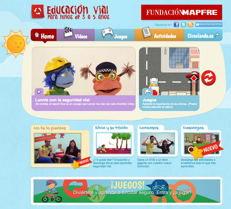 TICtirit&iacute;: Seguridad vial en Primaria | Espa&ntilde;ol para los m&aacute;s peque&ntilde;os | Scoop.it