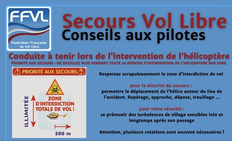 Conseils en cas d'accident et de secours | Gestion des risques en vol libre | Scoop.it