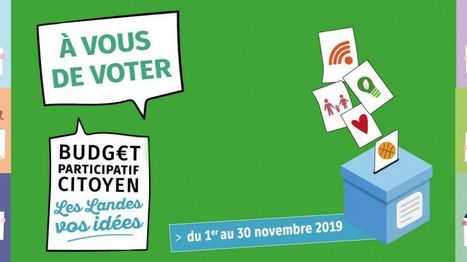 Landes : troisième étape du budget participatif | Landes | Scoop.it