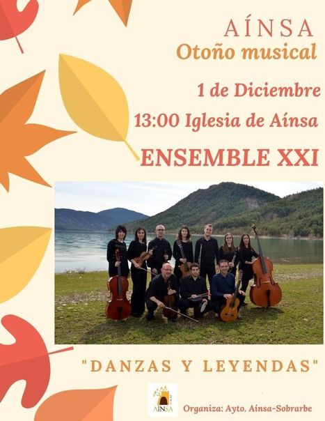 Concert de la formation 'Ensemble XXI' à Aínsa le 1er décembre | Vallées d'Aure & Louron - Pyrénées | Scoop.it