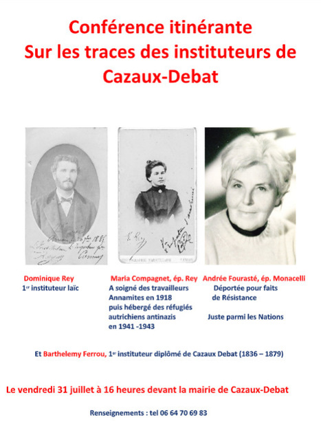 Conférence itinérante à Cazaux-Debat le 31 juillet | Vallées d'Aure & Louron - Pyrénées | Scoop.it