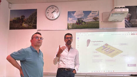 &laquo;&nbsp;Pionniers dans le secteur&nbsp;&raquo;&nbsp;: &agrave; Gourin, les &eacute;l&egrave;ves en agriculture ont d&eacute;couvert une pratique agrivolta&iuml;que innovante - Ouest France | Pour innover en agriculture | Scoop.it