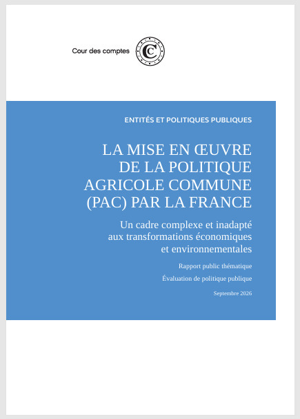 Rapport de la Cour des comptes -&nbsp;La mise en oeuvre de la politique agricole commune (PAC) par la France | Revue de presse du Centre de doc | Scoop.it