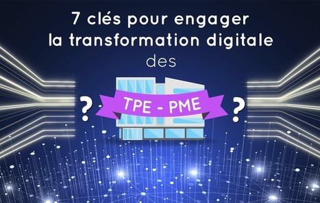 Sept cl&eacute;s pour la transformation digitale des TPE et PME | Comp&eacute;tences num&eacute;riques - IA | Scoop.it