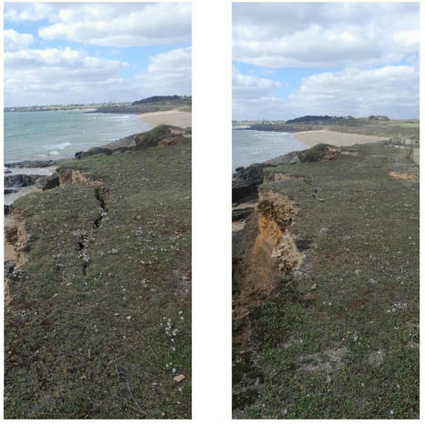 Près de Lorient, un sentier côtier et une plage fermés pour risque d'effondrement | Regards croisés sur la transition écologique | Scoop.it