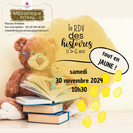 Rendez-vous des histoires &agrave; la m&eacute;diath&egrave;que d'Arreau le 30 novembre | Vall&eacute;es d'Aure & Louron - Pyr&eacute;n&eacute;es | Scoop.it