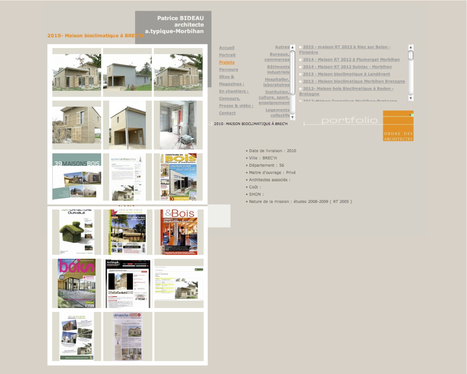 "Communication 2009-2015 ; Maison bioclimatique à BREC'H Morbihan " a.typique architecture | Architecture, maisons bois & bioclimatiques | Scoop.it