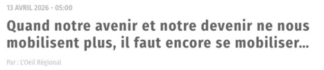 L'Oeil R&eacute;gional - Le journal de la Vall&eacute;e du Richelieu | Ils parlent de nous ! | Scoop.it