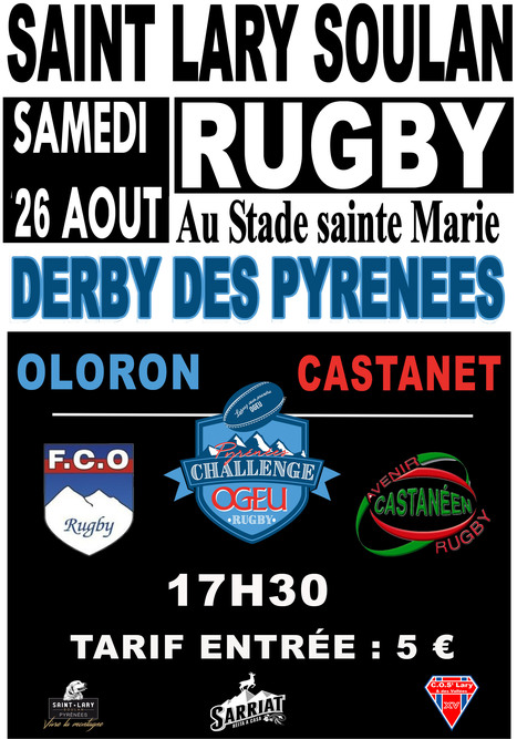 Rugby : derby des Pyrénées à Saint-Lary Soulan le 26 août | Vallées d'Aure & Louron - Pyrénées | Scoop.it