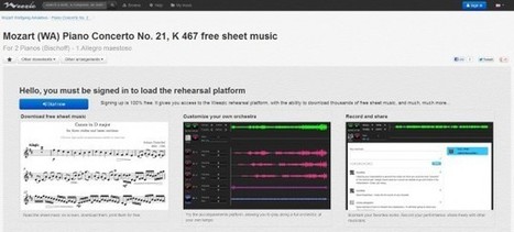 Nueva versión de Weezic, el sitio web para tocar, buscar y compartir música clásica | Educación 2.0 | Scoop.it