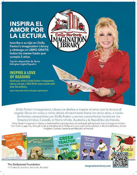 Dolly Parton&rsquo;s Imagination Library Launches Bilingual English/Spanish Book Collection | Dual Language Education in the U.S. | Scoop.it