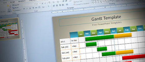 Simple Gantt Template for PowerPoint | Tools, Tips for Business | Scoop.it