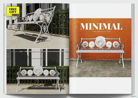 White Bench June 2022 Group Gift by MINIMAL | Teleport Hub - Second Life Freebies | Second Life Freebies | Scoop.it