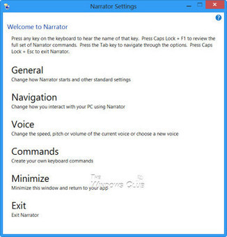 How to use Narrator in Windows 8 | 7 | qrcodes et R.A. | Scoop.it