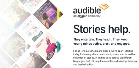 Amazon's Audible makes hundreds of children's audiobooks free | Creative teaching and learning | Scoop.it