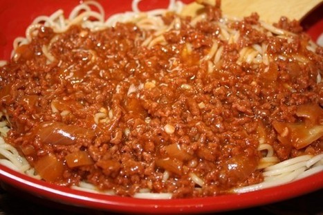 Filipino Spaghetti with Meat Sauce: How to Eat Sweet Spaghetti | The Asian Food Gazette. | Scoop.it