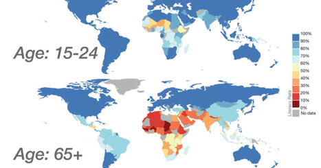 Mapped: The Geography of Global Literacy | Digital Collaboration and the 21st C. | Scoop.it