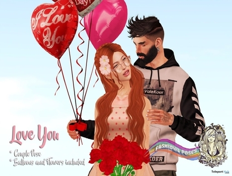 Love You Couple Pose The Liaison Collaborative Anniversary Gift by Fashiowl Poses | Teleport Hub - Second Life Freebies | Second Life Freebies | Scoop.it