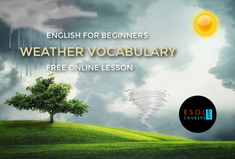 Learn English Words for Talking About The Weather | English Word Power | Scoop.it