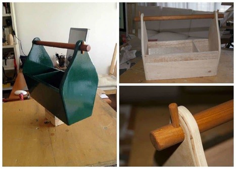 Pallet Lightweight Wood Garden Toolbox | 1001 Pallets ideas ! | Scoop.it