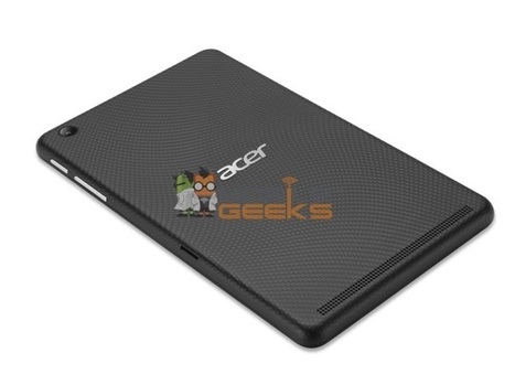 Acer Iconia Tab B1-730 HD purportedly leaked ahead of April 29 launch | Android Discussions | Scoop.it