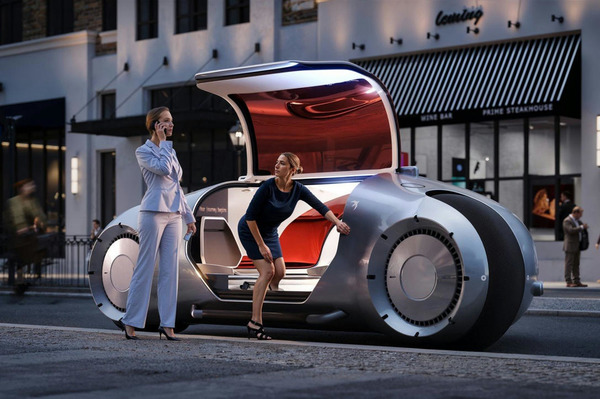 Self-driving car concept is a hotel-like sleeping pod on wheels | The Revolution Of The Car Industry | Scoop.it