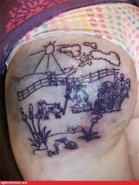 Ugliest Tattoos: Suddenly the Farm-to-Table Movement Looks Less Appetizing | Fail | Scoop.it