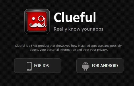    Clueful   -   Privacy Monitoring App for iPhone & Android | 21st Century Learning and Teaching | Scoop.it