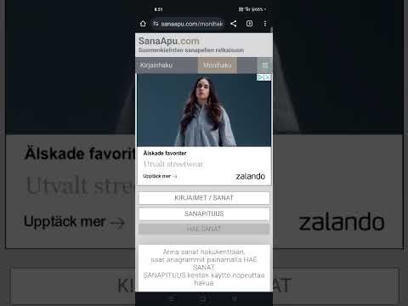 Bazaar: Hae sanan pituuden mukaan Kielitoimiston sanakirjan sanoja | 1Uutiset - Lukemisen t&auml;hden | Scoop.it