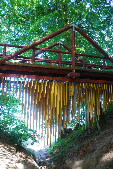 Chimecco Kinetic Sculpture | Design Milk | Art Installations, Sculpture, Contemporary Art | Scoop.it