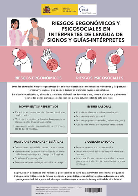 Instituto Nacional de Seguridad y Salud en el Trabajo - INSST | Recursos Humanos | Scoop.it