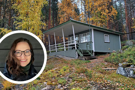 Tanja, 52, mökkeilee saaressa vanhassa 16 neliön lippakioskissa | 1Uutiset - Lukemisen tähden | Scoop.it