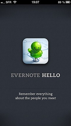 Appli en test : Evernote Hello | Evernote, gestion de l'information num&eacute;rique | Scoop.it