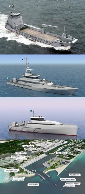 Les Bahamas contractent Damen pour la construction d'une flotte comprenant bâtiment de transport et patrouilleurs | Newsletter navale | Scoop.it
