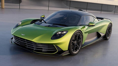 Here's How The Hidden Formula 1-Style Front Wing Of The Aston Martin Valhalla Works | Aston-Martin | Scoop.it