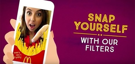 McDonald’s lance ses propres filtres Snapchat | Community and Social Media Management | Scoop.it