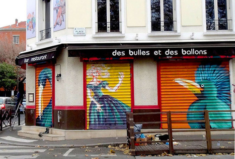 Ils embellissent la ville grâce au Street Art | Economie Responsable et Consommation Collaborative | Scoop.it