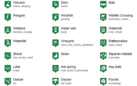 Map Icons Collection, 600 iconos gratuitos para usar con Google Maps | Recull diari | Scoop.it