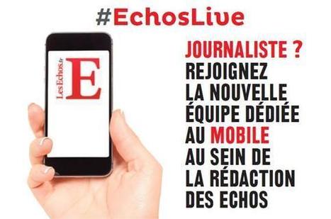 « Les Echos Live » : comment participer à l’opération de recrutement | Les médias face à leur destin | Scoop.it